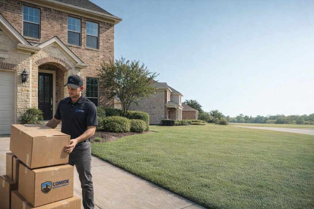 Conroe Moving Company Residential 1
